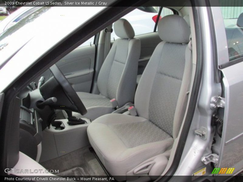 Silver Ice Metallic / Gray 2009 Chevrolet Cobalt LS Sedan