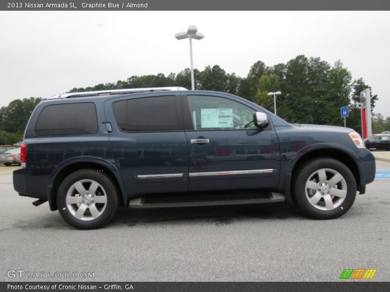 Graphite Blue / Almond 2013 Nissan Armada SL