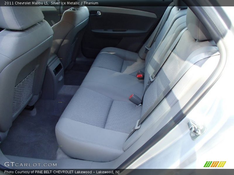 Silver Ice Metallic / Titanium 2011 Chevrolet Malibu LS