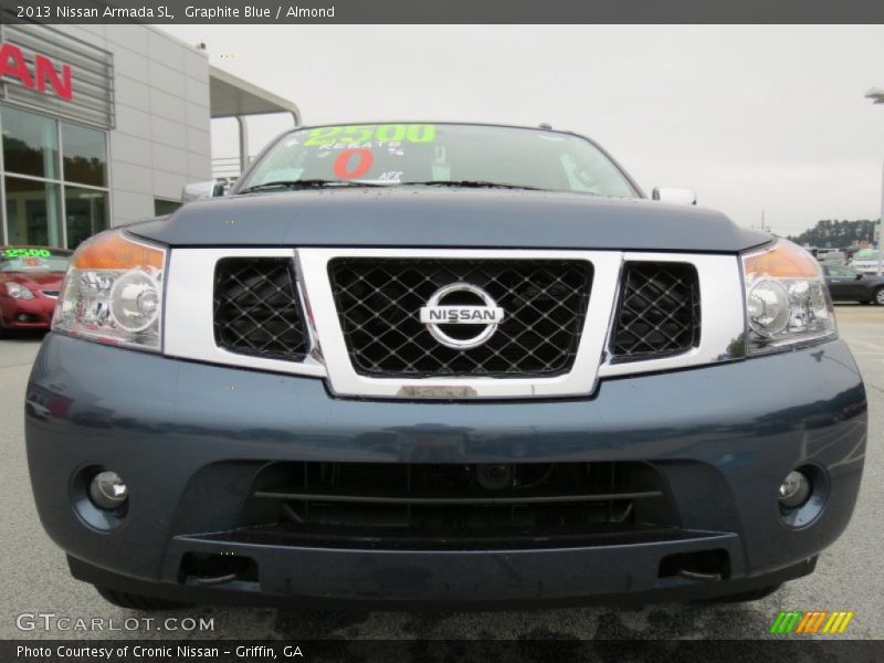 Graphite Blue / Almond 2013 Nissan Armada SL