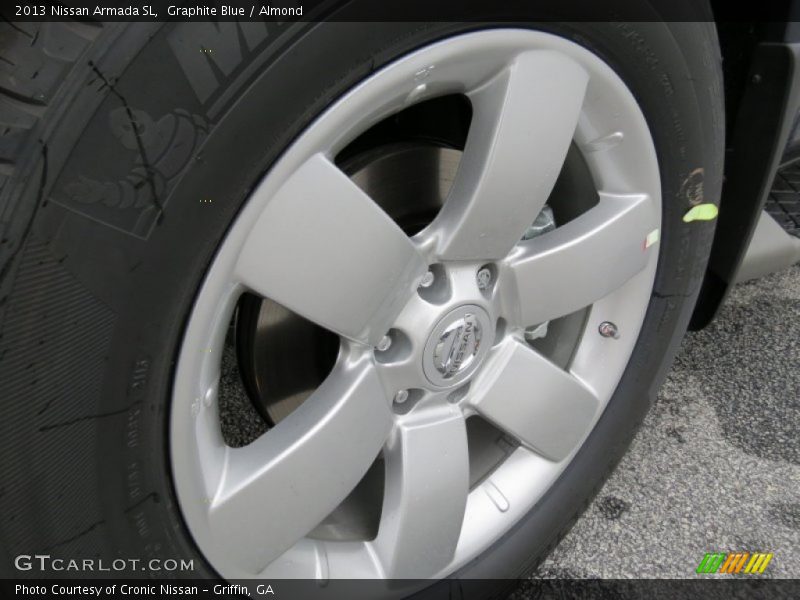 Graphite Blue / Almond 2013 Nissan Armada SL