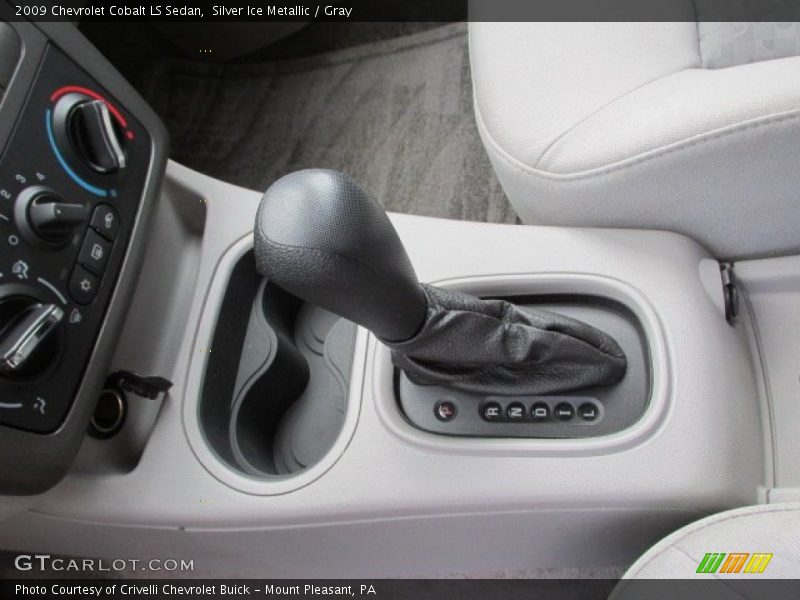 Silver Ice Metallic / Gray 2009 Chevrolet Cobalt LS Sedan