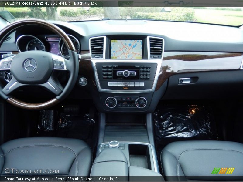 Dashboard of 2012 ML 350 4Matic