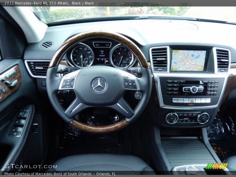 Dashboard of 2012 ML 350 4Matic