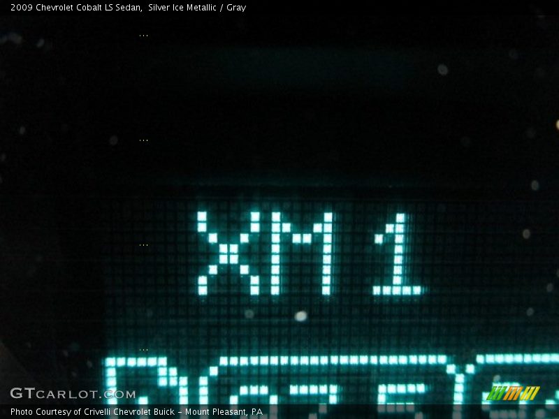 Silver Ice Metallic / Gray 2009 Chevrolet Cobalt LS Sedan