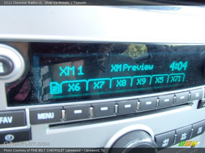 Silver Ice Metallic / Titanium 2011 Chevrolet Malibu LS