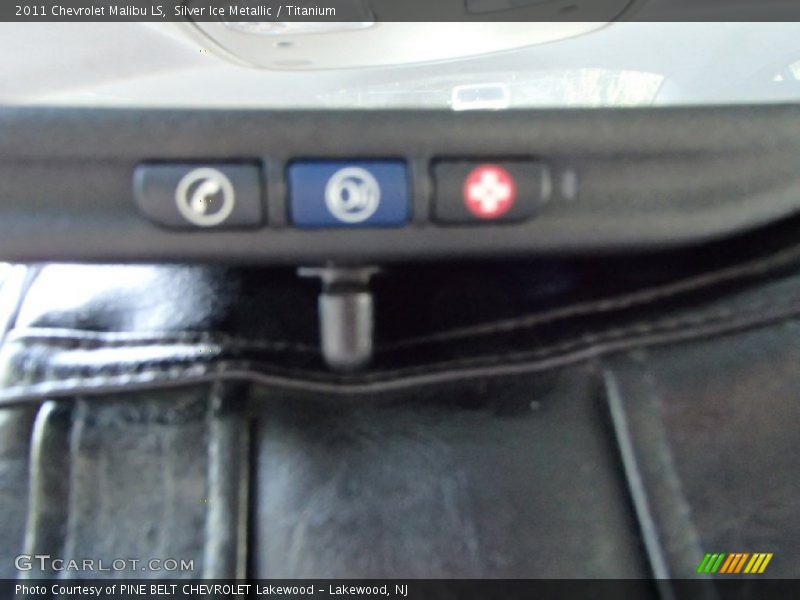 Silver Ice Metallic / Titanium 2011 Chevrolet Malibu LS