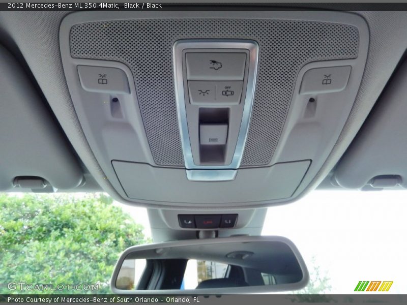 Black / Black 2012 Mercedes-Benz ML 350 4Matic