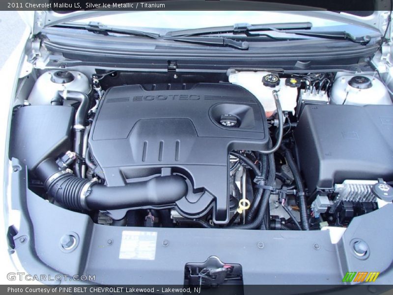 Silver Ice Metallic / Titanium 2011 Chevrolet Malibu LS