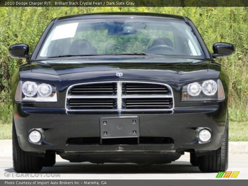 Brilliant Black Crystal Pearl / Dark Slate Gray 2010 Dodge Charger R/T