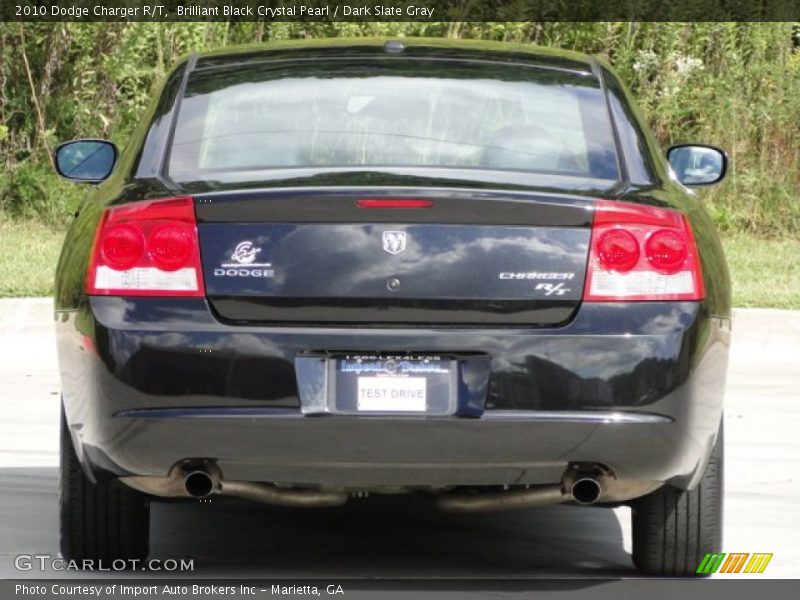 Brilliant Black Crystal Pearl / Dark Slate Gray 2010 Dodge Charger R/T