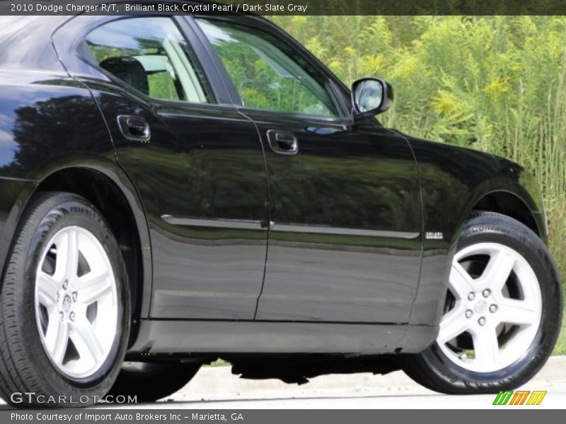 Brilliant Black Crystal Pearl / Dark Slate Gray 2010 Dodge Charger R/T