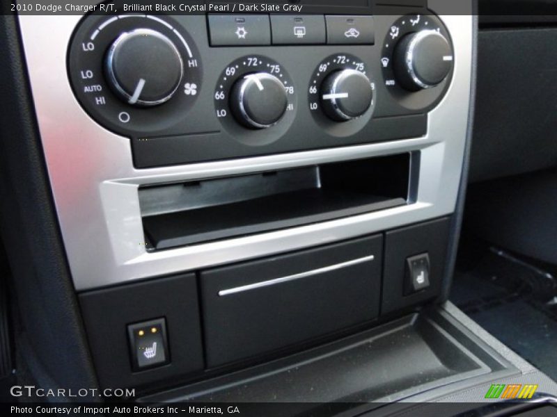 Brilliant Black Crystal Pearl / Dark Slate Gray 2010 Dodge Charger R/T