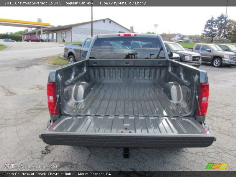 Taupe Gray Metallic / Ebony 2011 Chevrolet Silverado 1500 LT Regular Cab 4x4