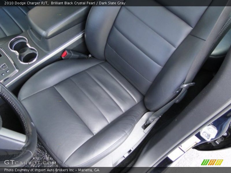 Brilliant Black Crystal Pearl / Dark Slate Gray 2010 Dodge Charger R/T