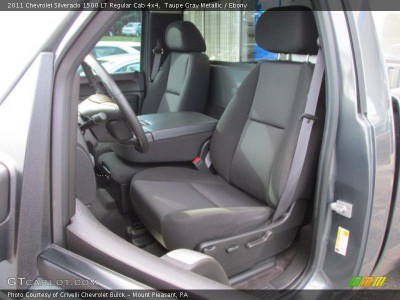 Taupe Gray Metallic / Ebony 2011 Chevrolet Silverado 1500 LT Regular Cab 4x4