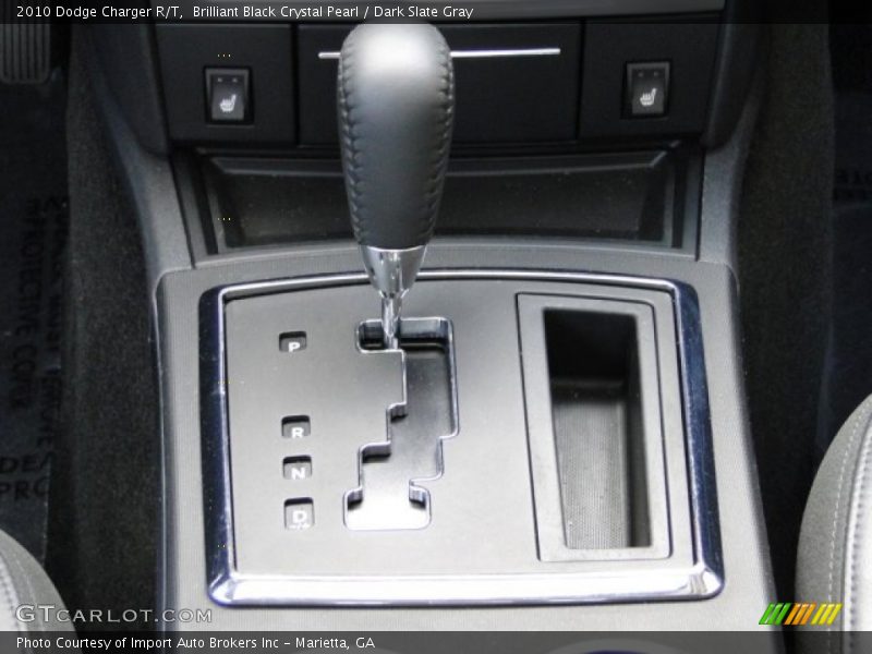 Brilliant Black Crystal Pearl / Dark Slate Gray 2010 Dodge Charger R/T