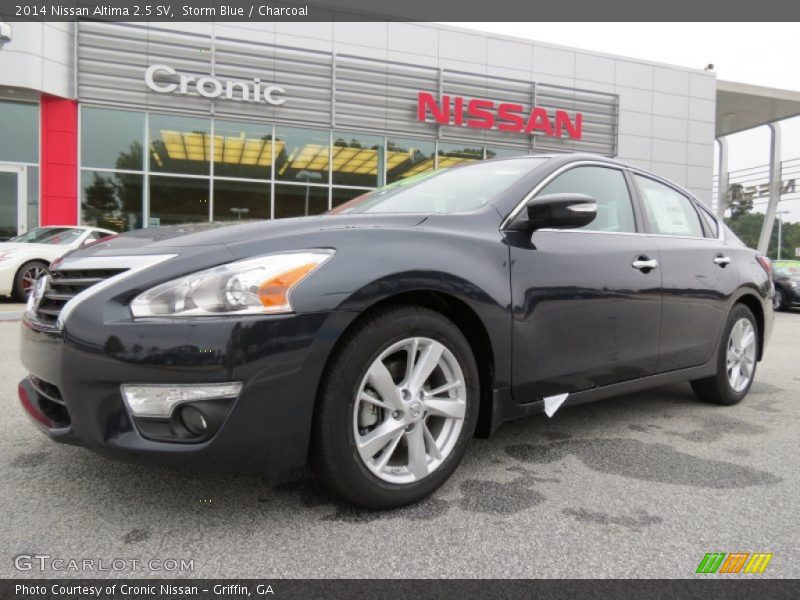 Storm Blue / Charcoal 2014 Nissan Altima 2.5 SV