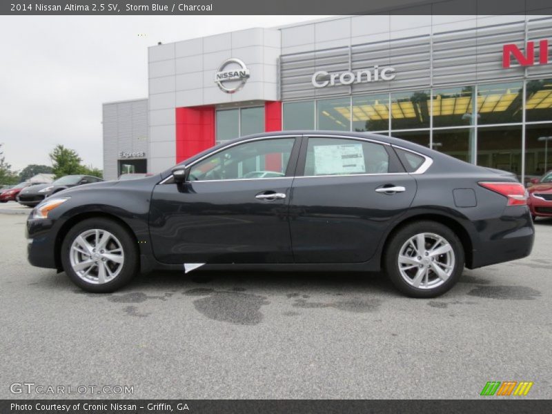 Storm Blue / Charcoal 2014 Nissan Altima 2.5 SV