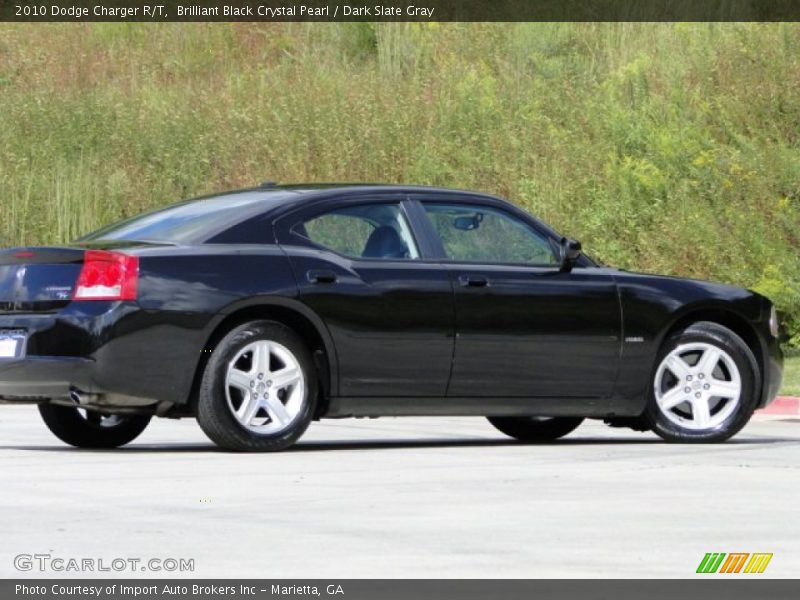 Brilliant Black Crystal Pearl / Dark Slate Gray 2010 Dodge Charger R/T
