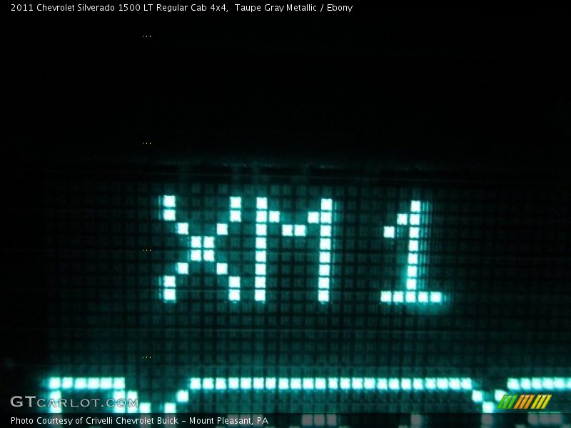 Taupe Gray Metallic / Ebony 2011 Chevrolet Silverado 1500 LT Regular Cab 4x4