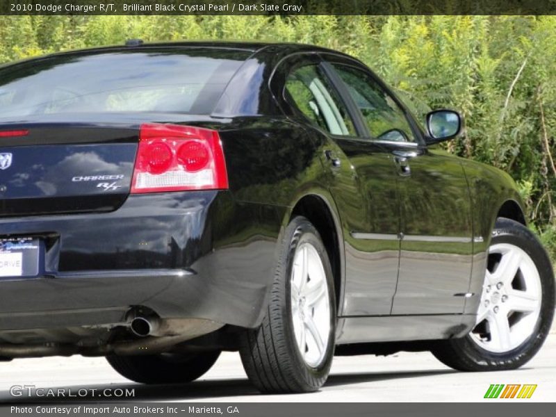 Brilliant Black Crystal Pearl / Dark Slate Gray 2010 Dodge Charger R/T