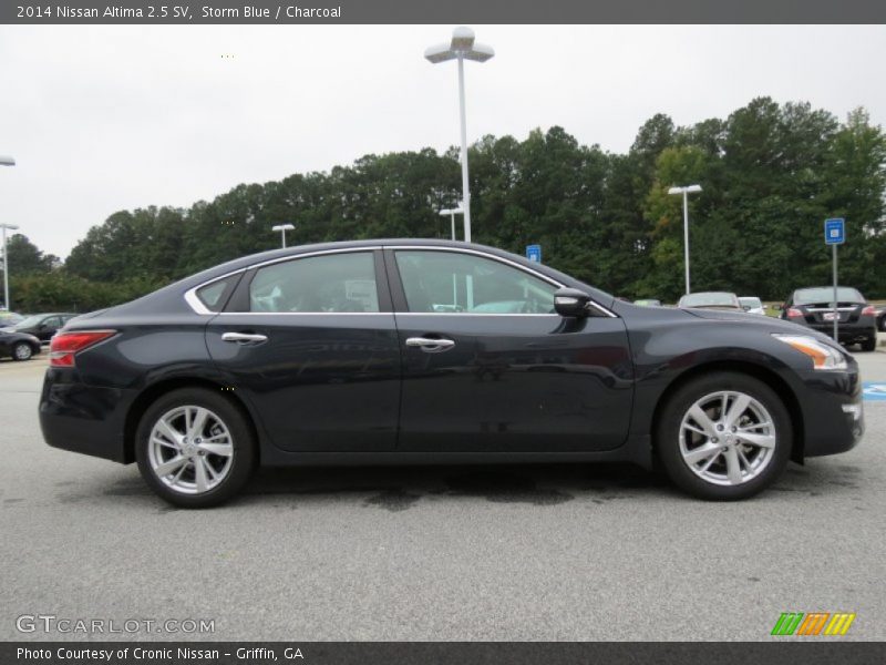 Storm Blue / Charcoal 2014 Nissan Altima 2.5 SV