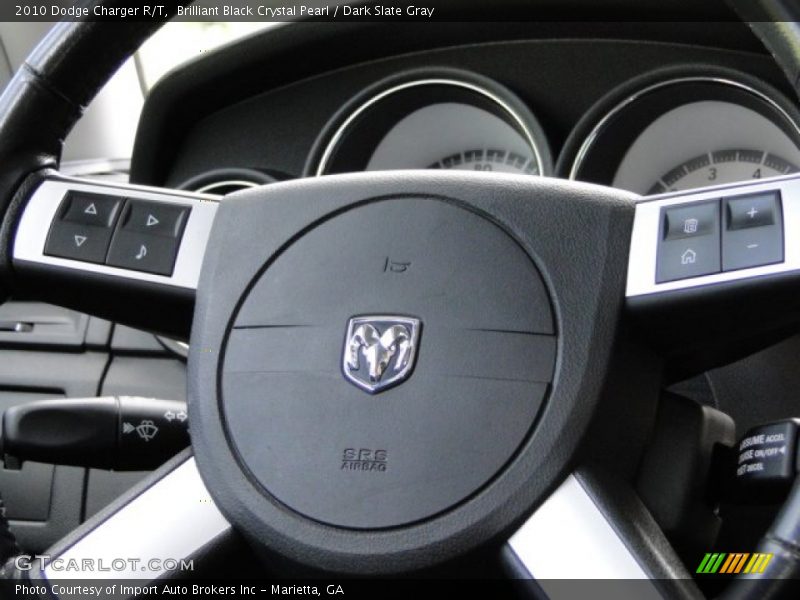 Brilliant Black Crystal Pearl / Dark Slate Gray 2010 Dodge Charger R/T