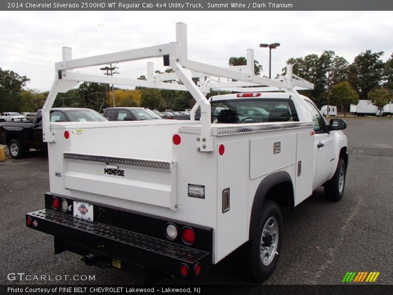 Summit White / Dark Titanium 2014 Chevrolet Silverado 2500HD WT Regular Cab 4x4 Utility Truck