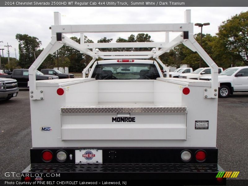 Summit White / Dark Titanium 2014 Chevrolet Silverado 2500HD WT Regular Cab 4x4 Utility Truck