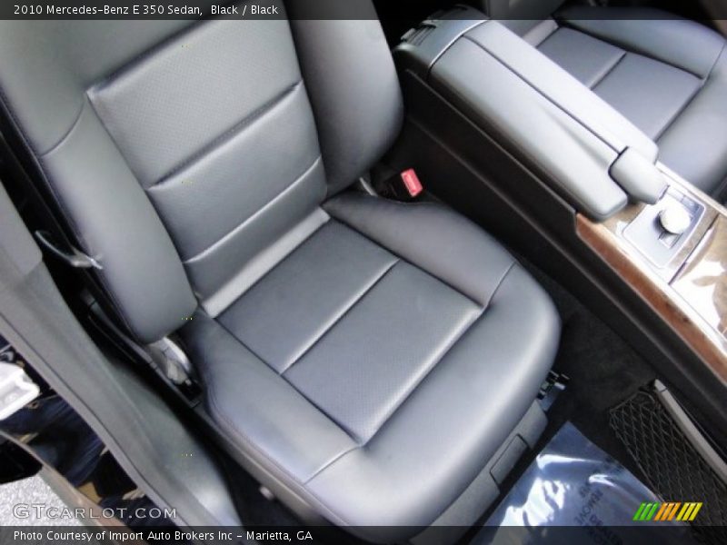 Black / Black 2010 Mercedes-Benz E 350 Sedan