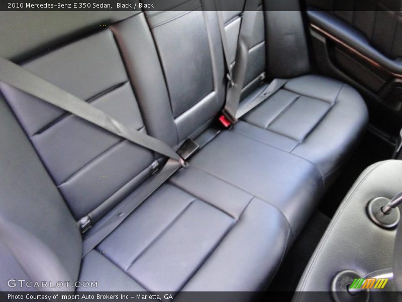 Black / Black 2010 Mercedes-Benz E 350 Sedan