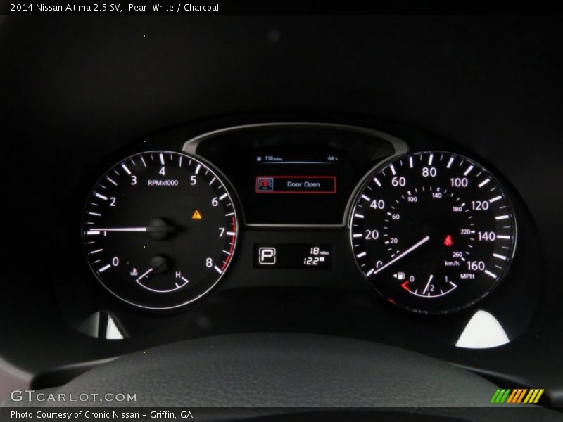  2014 Altima 2.5 SV 2.5 SV Gauges