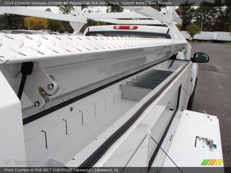 Summit White / Dark Titanium 2014 Chevrolet Silverado 2500HD WT Regular Cab 4x4 Utility Truck