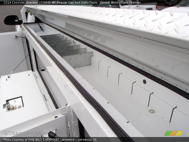 Summit White / Dark Titanium 2014 Chevrolet Silverado 2500HD WT Regular Cab 4x4 Utility Truck