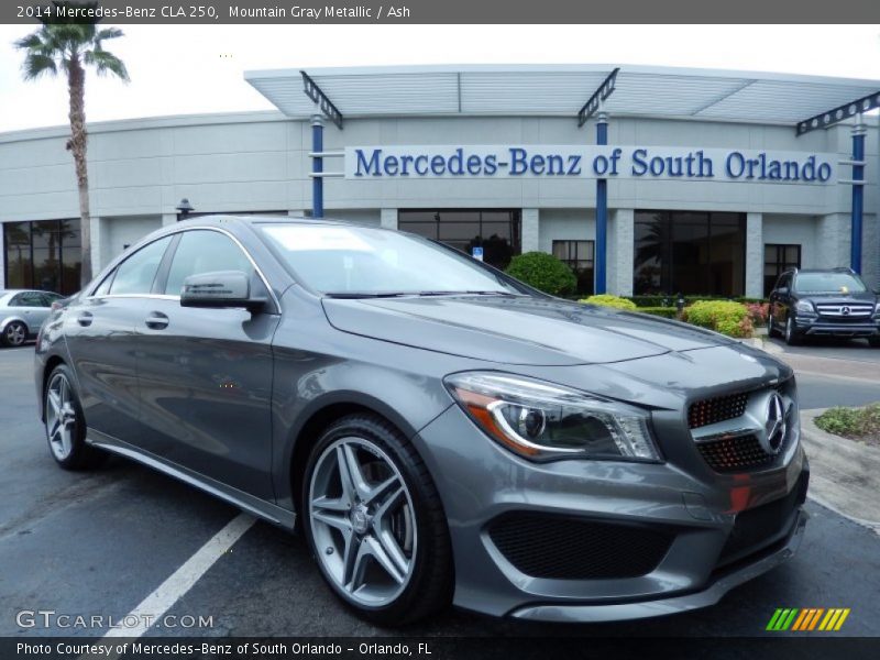 Mountain Gray Metallic / Ash 2014 Mercedes-Benz CLA 250