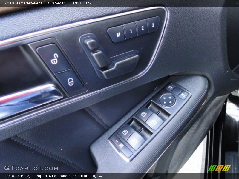 Black / Black 2010 Mercedes-Benz E 350 Sedan
