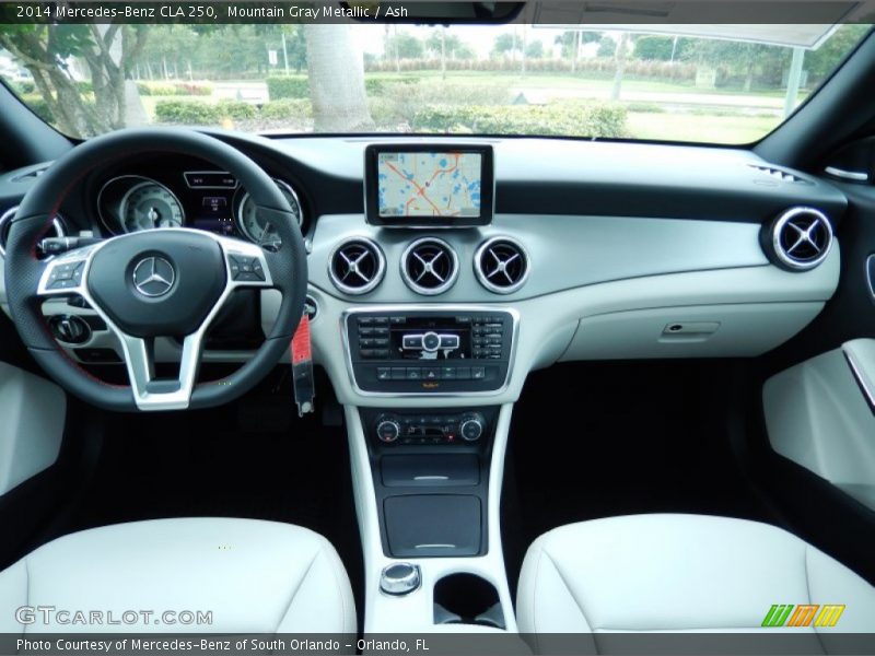 Dashboard of 2014 CLA 250