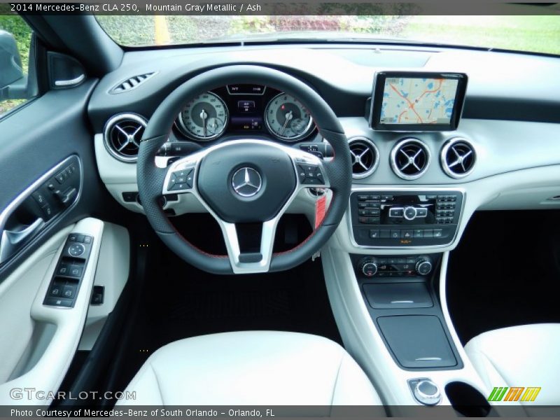 Dashboard of 2014 CLA 250