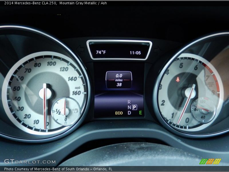  2014 CLA 250 250 Gauges