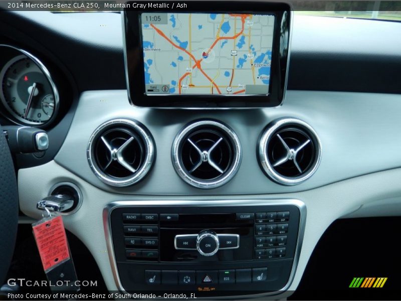 Navigation of 2014 CLA 250