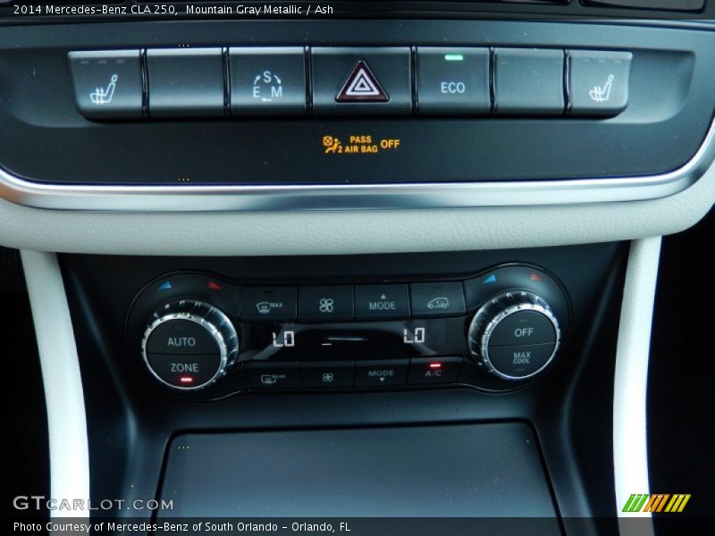 Controls of 2014 CLA 250