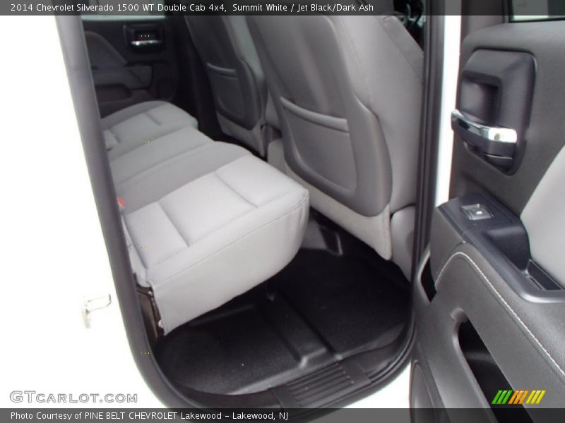 Summit White / Jet Black/Dark Ash 2014 Chevrolet Silverado 1500 WT Double Cab 4x4
