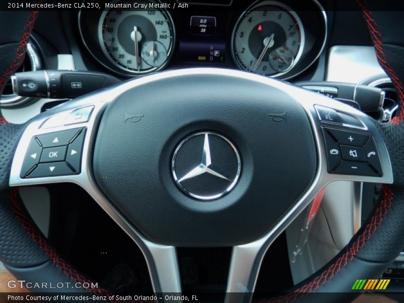 Mountain Gray Metallic / Ash 2014 Mercedes-Benz CLA 250