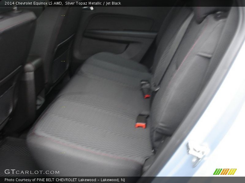 Silver Topaz Metallic / Jet Black 2014 Chevrolet Equinox LS AWD