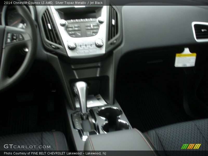 Silver Topaz Metallic / Jet Black 2014 Chevrolet Equinox LS AWD