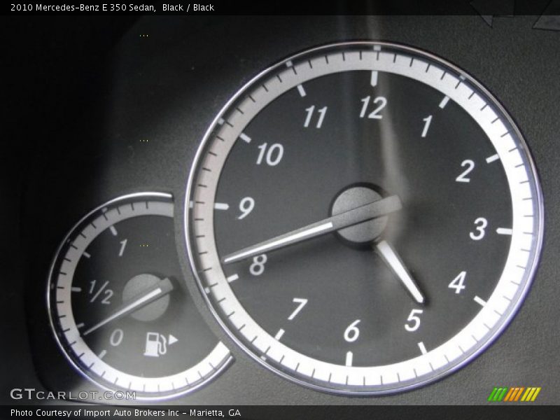 Black / Black 2010 Mercedes-Benz E 350 Sedan