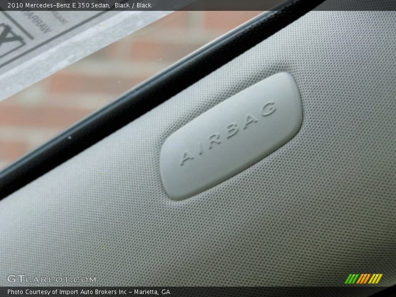Black / Black 2010 Mercedes-Benz E 350 Sedan