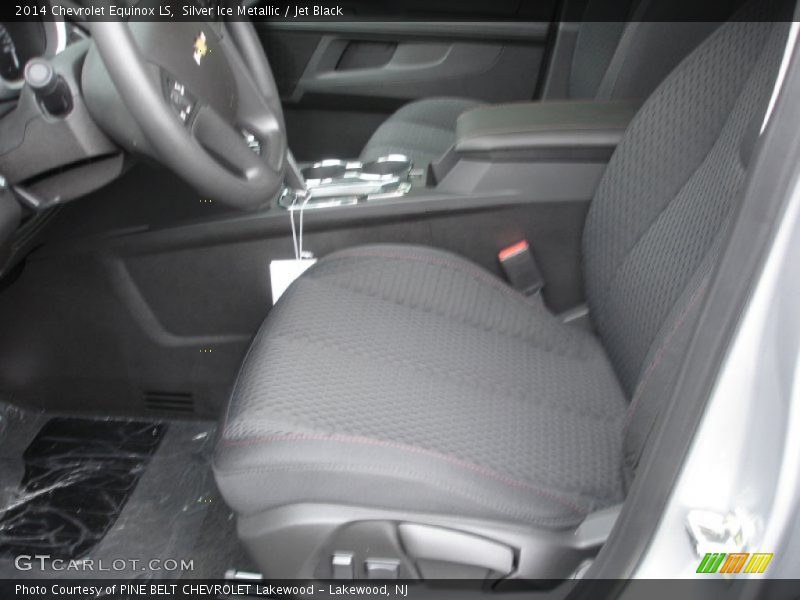 Silver Ice Metallic / Jet Black 2014 Chevrolet Equinox LS