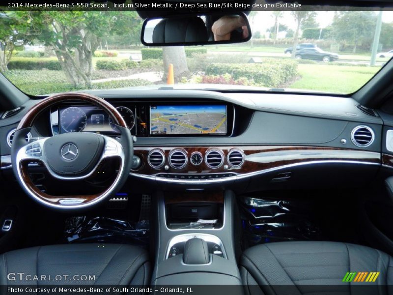 Dashboard of 2014 S 550 Sedan